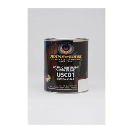 House Of Kolor Kosmic Urethane Show Clear Quart USC01.Q01